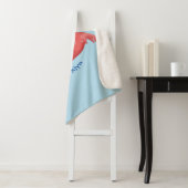 可愛い赤い斑点のカニ漫画イラストレーション シェルパブランケット (インサイチュ)