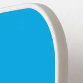 可愛い赤い斑点のカニ漫画イラストレーション ピックルボールラケット (左詳細)