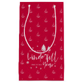 可愛い赤が一番素敵な時期 スモールペーパーバッグ (正面)