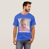 可愛い赤ちゃんをお迎えするベビーシャワーのTシャツ Tシャツ (正面フル)