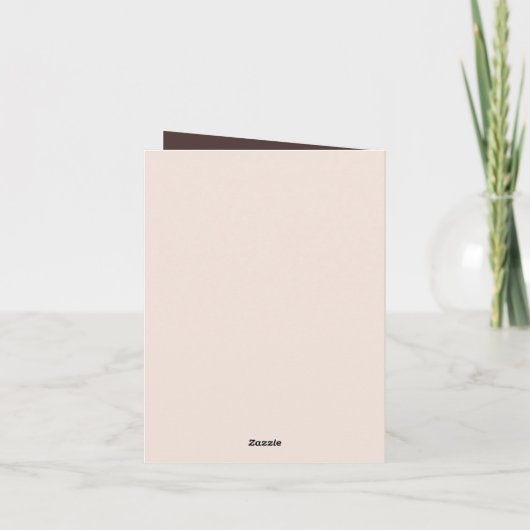 可愛い赤ちゃん豚任意の目的をメッセージを追加 カード (裏面)