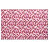 可愛い赤とピンクのイカットの部族柄 ファブリック (ファットクウォーター)