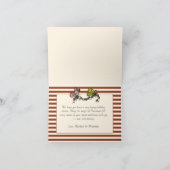 可愛い赤と金ゴールドメリー魔法 シーズンカード (内部)