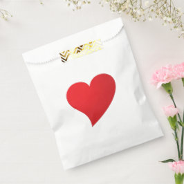 可愛い赤の大ハートミニマルモダンリストバレンタイン フェイバーバッグ