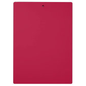 可愛い赤サンタハットコーヒーキャンディーケーンクリスマス クリップボード (裏面)