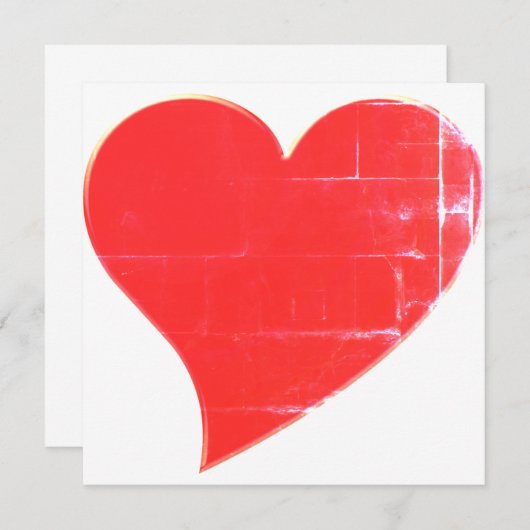 可愛い赤動揺してヴィンテージハートバレンタインデー (正面/裏面)