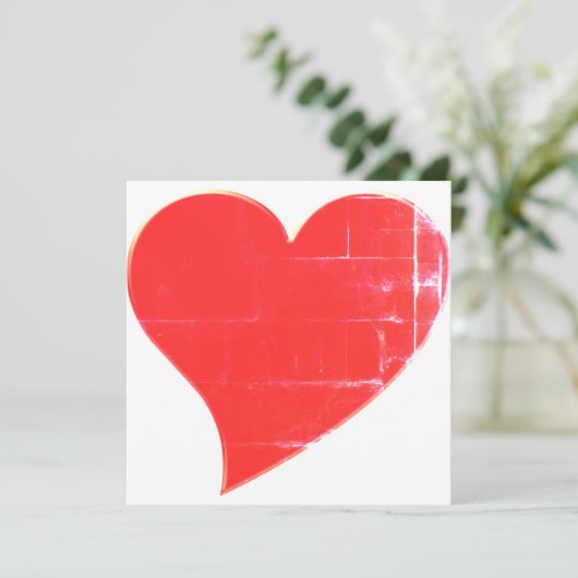 可愛い赤動揺してヴィンテージハートバレンタインデー (スタンド正面)