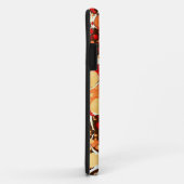 可愛い赤茶色のオレンジ色の抽象芸術石 Case-Mate iPhoneケース (裏面/右)