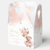 可愛い赤面クマ気球Bearly Wait赤ちゃんシャワー フェイバーボックス (オープン)