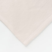 可愛い赤面ベアバルーンモノグラムガーリーベビースタット フリースブランケット (角)