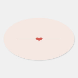 可愛い赤面空白のピンク 楕円形シール