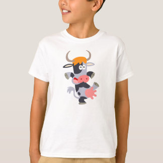 可愛い踊りマンガカウチルドレンTシャツ Tシャツ