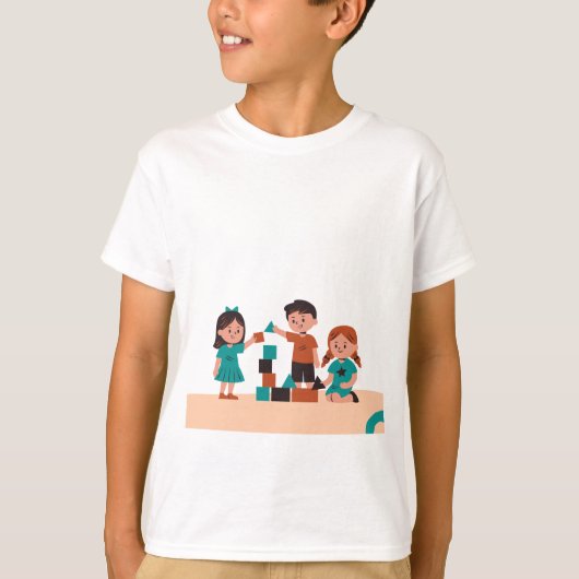 可愛い遊子ども Tシャツ (正面)