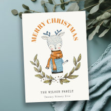 可愛い醜おもしろいいセーターの葉のトナカイのクリスマス