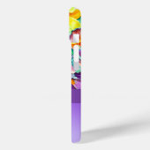 可愛い野パーソナライズされた草水色カラフル Case-Mate iPhoneケース (裏面 / 左)