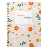 可愛い野花 ノートブック (正面)
