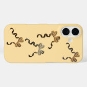 可愛い金ゴールド弓ケース Case-Mate iPhoneケース (裏面 (横))