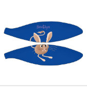 可愛い長い耳のジェルボア漫画イラストレーション ミニバスケットボール (パネル)