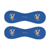 可愛い長い耳のジェルボア漫画イラストレーション 野球ボール (パネル)