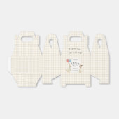 可愛い間抜けワンガース誕生日パーティーボックス フェイバーボックス (折り畳みなし)