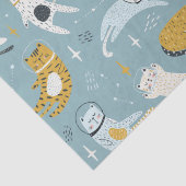 可愛い間抜け宇宙の猫は子どもっぽい 薄葉紙 (詳細)