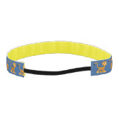 可愛い隠しマンガのチータヘッドバンド アスレチックヘッドバンド (裏面)