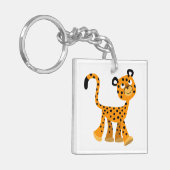 可愛い隠しマンガのチーテータアクリルのキーチェーン キーホルダー (正面左)