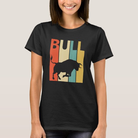 可愛い雄牛 Tシャツ (正面)