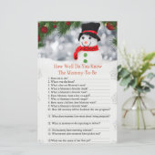 可愛い雪だるまどのように赤ちゃんシャワーを知っている (スタンド正面)