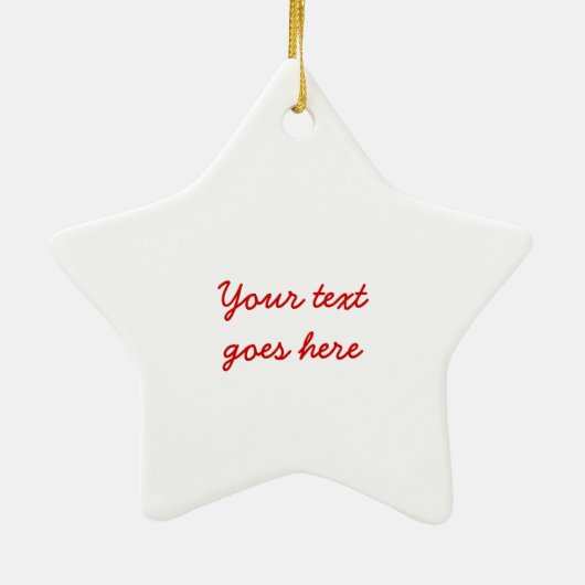 可愛い雪だるまカスタムクリスマスオーナメント セラミックオーナメント (裏面)