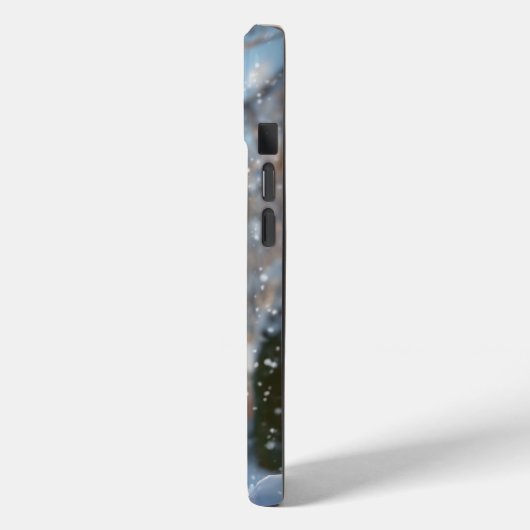 可愛い雪だるまiPhoneケース – クリスマスにぴったり！ Case-Mate iPhoneケース (裏面 / 左)