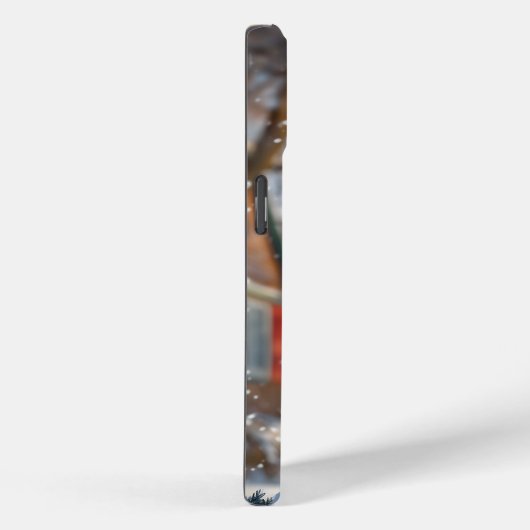 可愛い雪だるまiPhoneケース – クリスマスにぴったり! Case-Mate iPhoneケース (裏面 / 右)