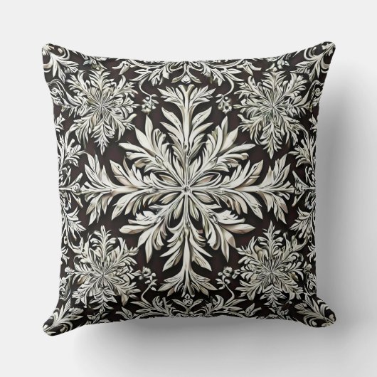 可愛い雪 クッション (裏面)