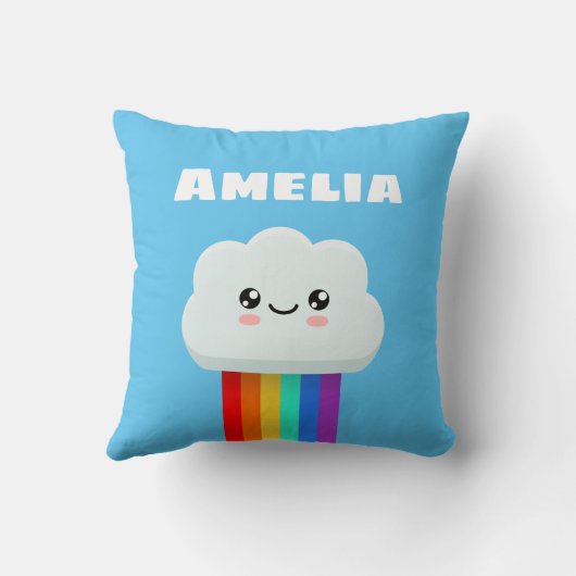 可愛い雲 クッション (裏面)