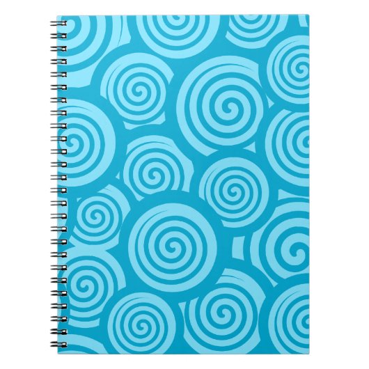 可愛い青いノート ノートブック (正面)