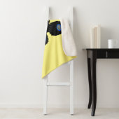 可愛い青いモンスタートラック漫画イラストレーション シェルパブランケット (インサイチュ)