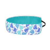 可愛い青の装飾梨の模様 アスレチックヘッドバンド (右)