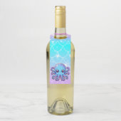 可愛い青タコ ボトルネックタグ (ボトル)