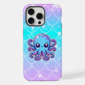 可愛い青タコ iPhoneケース (裏面)