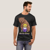 可愛い非バイナリーGenderqueer Mama Bear Gift T (2) Tシャツ (正面フル)
