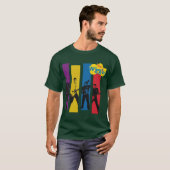 可愛い音楽のソンヘ家族 Tシャツ (正面フル)