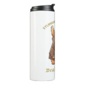 可愛い頑固な取り引きおもしろい タンブラー (回転左)