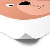 可愛い顔 ポスター (角)