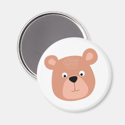 可愛い顔 マグネット (正面/裏面)