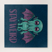 可愛い風変わりシュルフモンスター ジグソーパズル (横)