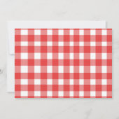 可愛い飼育動物パーティー養子証明書カード 招待状 (裏面)