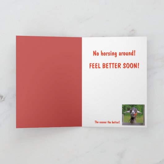 可愛い馬感じより カード (内部)