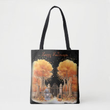 可愛い魔女と猫ゲイト外ハロウィン