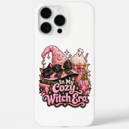 可愛い魔女の時代 ピンクのハロウィン iPhone 16 PRO MAXケース