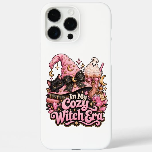 可愛い魔女の時代 ピンクのハロウィン Case-Mate iPhoneケース (裏面)
